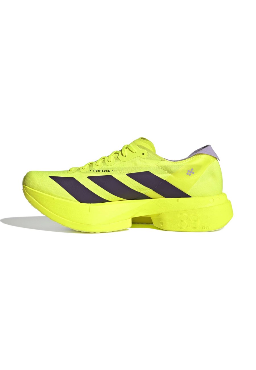Кроссовки Adidas Performance ADIZERO ADIOS PRO 4, Solar Yellow Aurora Plum Powder Plum/Yellow — фото 4