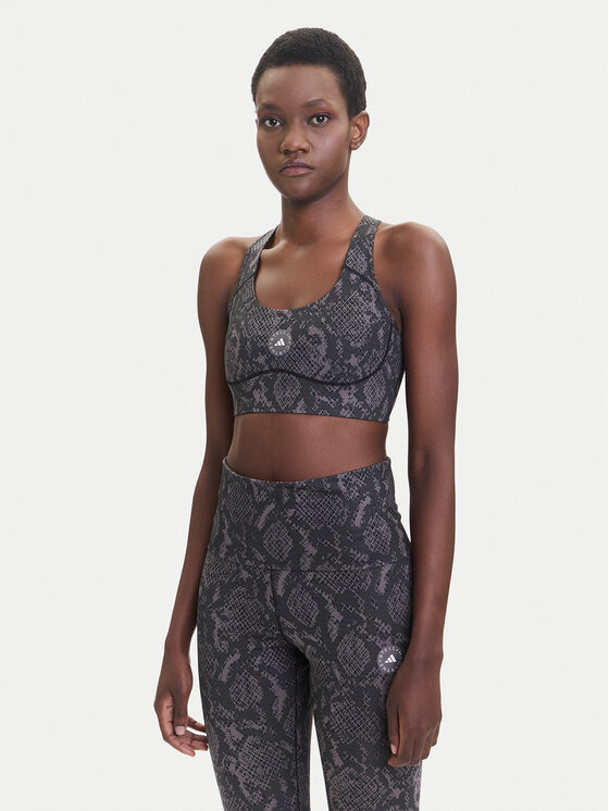 

Спортивный бюстгальтер slim fit Power Impact JW4542 Adidas By Stella Mccartney, коричневый
