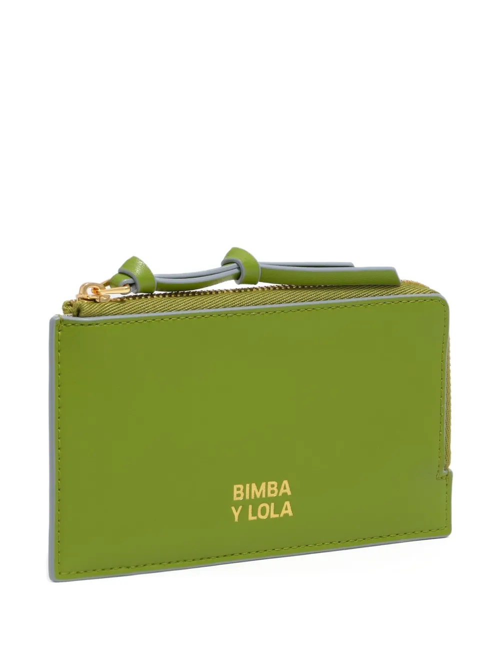

Кожаный кошелек на молнии Bimba y Lola, зеленый