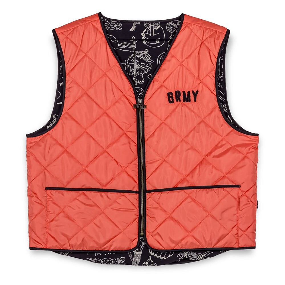 

Жилет Grimey The Toughest Quilted, оранжевый