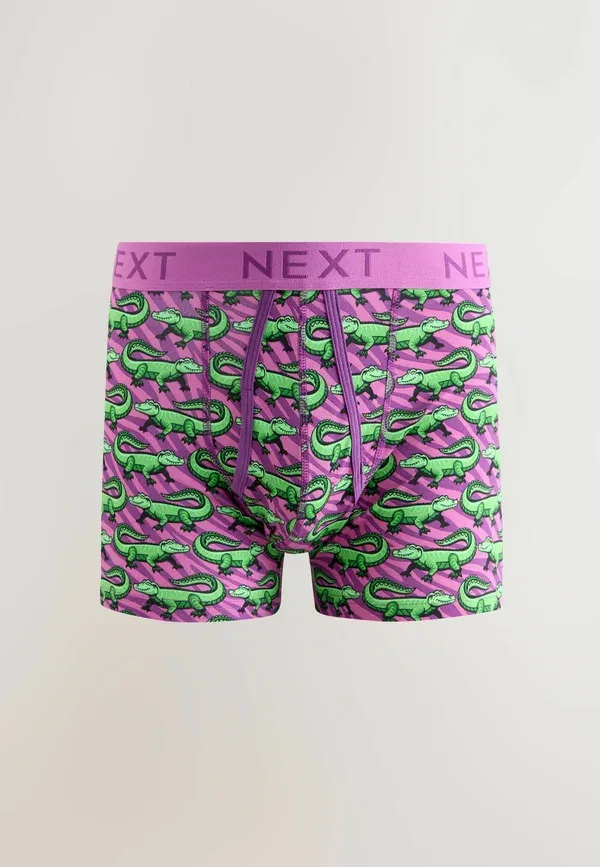 Трусы боксеры Next, 5 pack boxers, bright pink blue animals pattern — фото 4