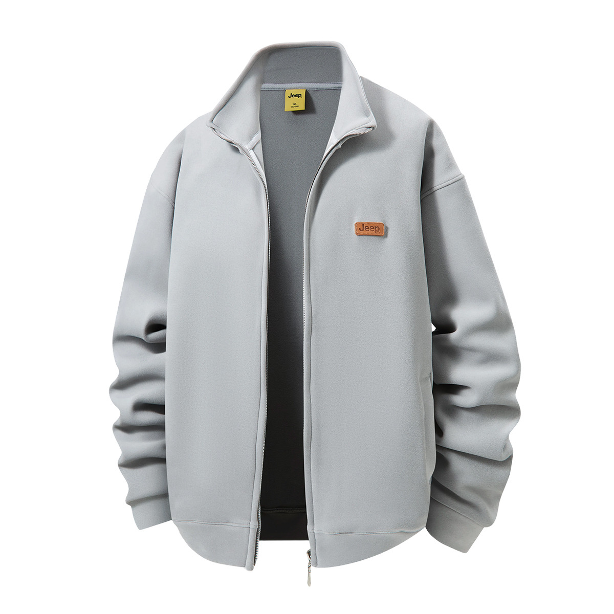 

Вельветовая куртка Unisex Stand Collar Thickened Jeep, серый