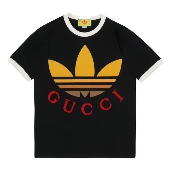 

Футболка x adidas cotton t-shirt 'black' Gucci, черный
