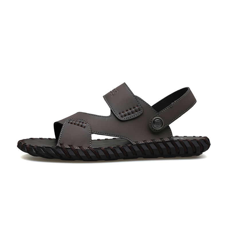 

Jeep Мужские пляжные сандалии Saffron/Black/Brown в коричневом цвете, цвет Brown