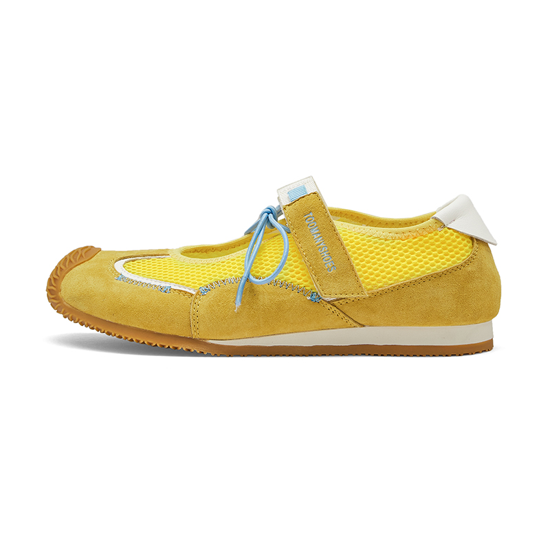 TOOMANYSHOES Мэри Джейн на плоской подошве с манговым смузи 1,5 см женские светло-голубые, цвет Light Blue — фото 3