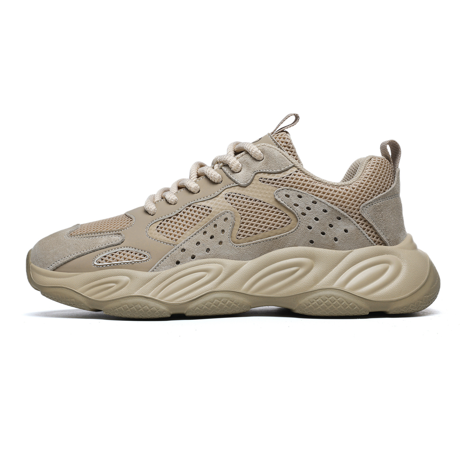

FACKRAM Мужские низкие кеды оливкового цвета, цвет Olive Green