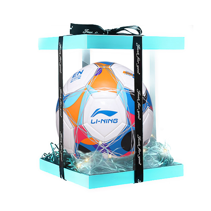 

LINING Размер 5 футбольный мяч TPU машинной строчки унисекс мультиколор