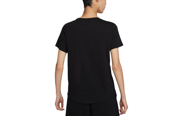 Футболка Nike Sportswear Essentials Logo DX7907-010, черный — фото 2