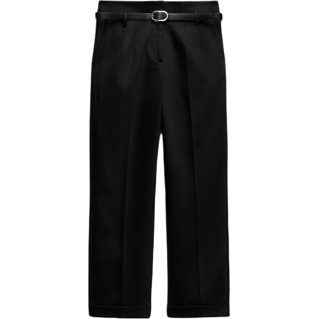 

Повседневные брюки женские черные Zara