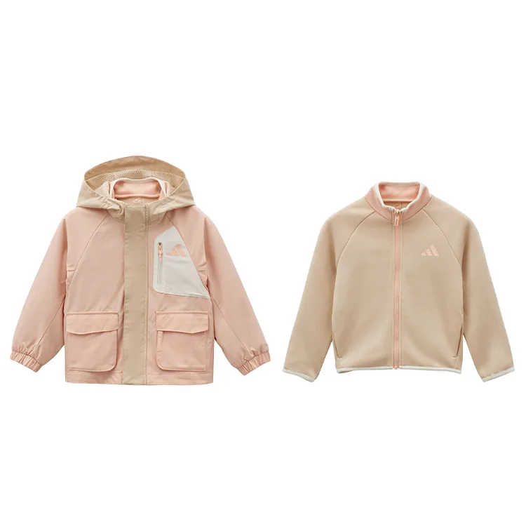 Куртка LK 2N1 JKT 2 Piece Set Kids' Adidas, хаки