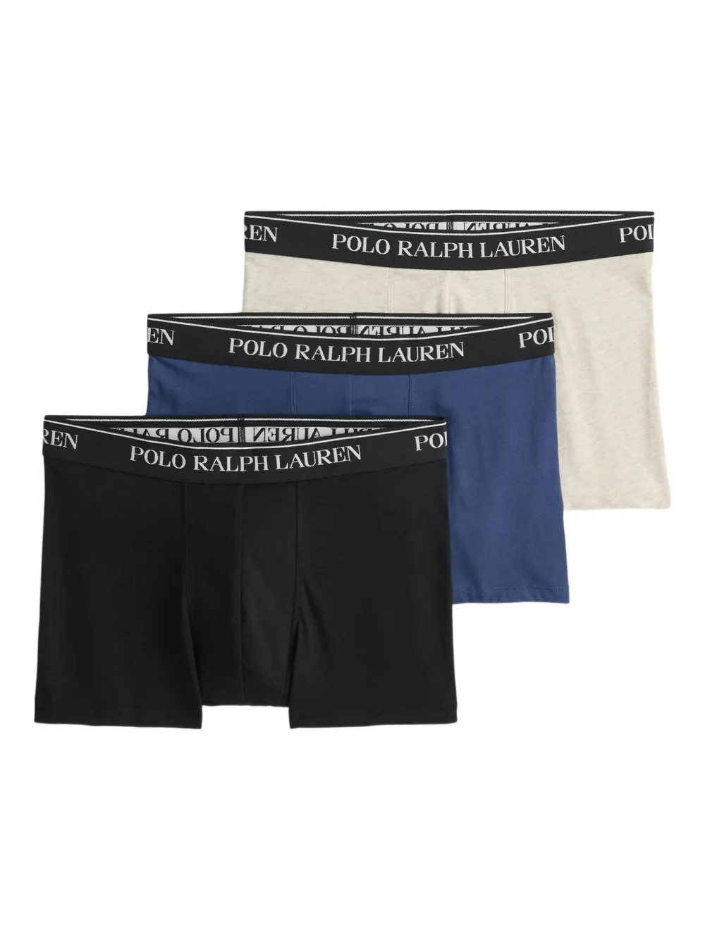 

Комплект из трех боксеров с эластичным поясом POLO RALPH LAUREN, черный