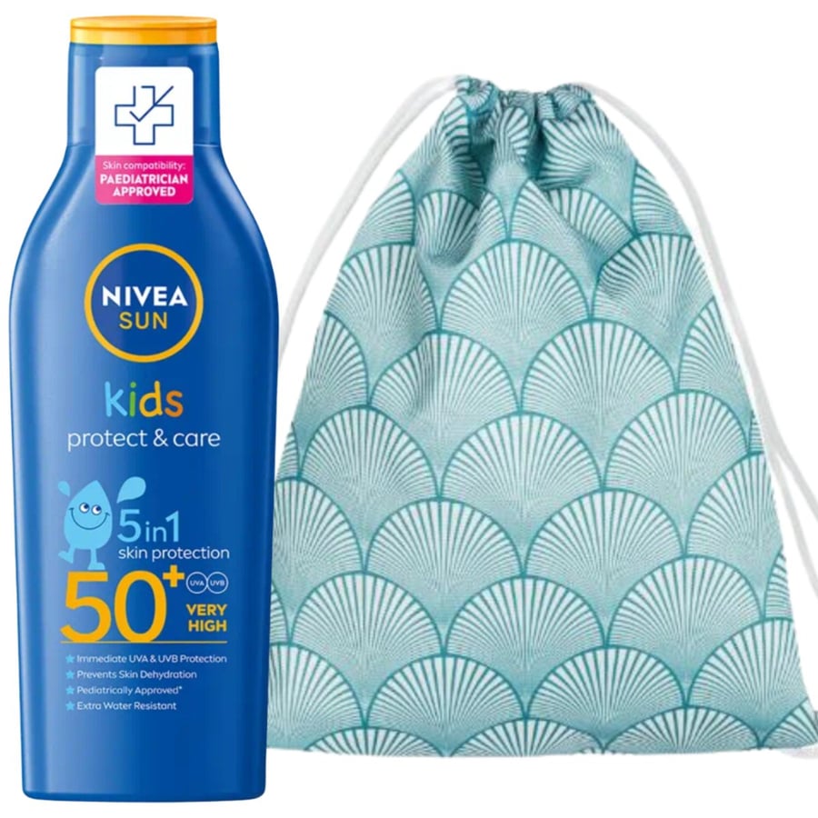 

Nivea Kids Protect & Moisture SPF50 + Пляжный рюкзак