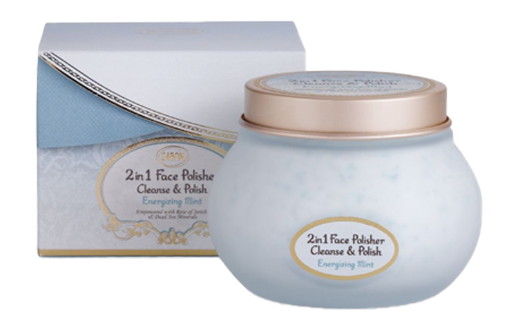 Очищающий крем для лица Sabon 2 in 1 Face Polisher Energizing Mint, 200 мл — фото 3