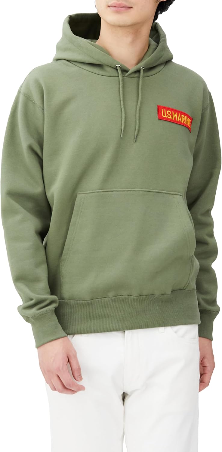 

Толстовка с капюшоном в стиле F, нашивка с гербом армии США, на флисовой подкладке, без капюшона, оливково-зеленый цвет F-Style