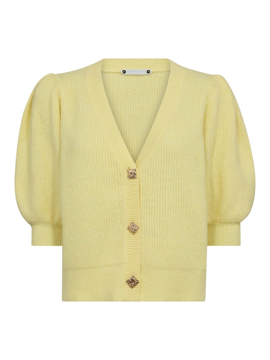 

Вязаный кардиган co'couture Theresa, цвет Light yellow
