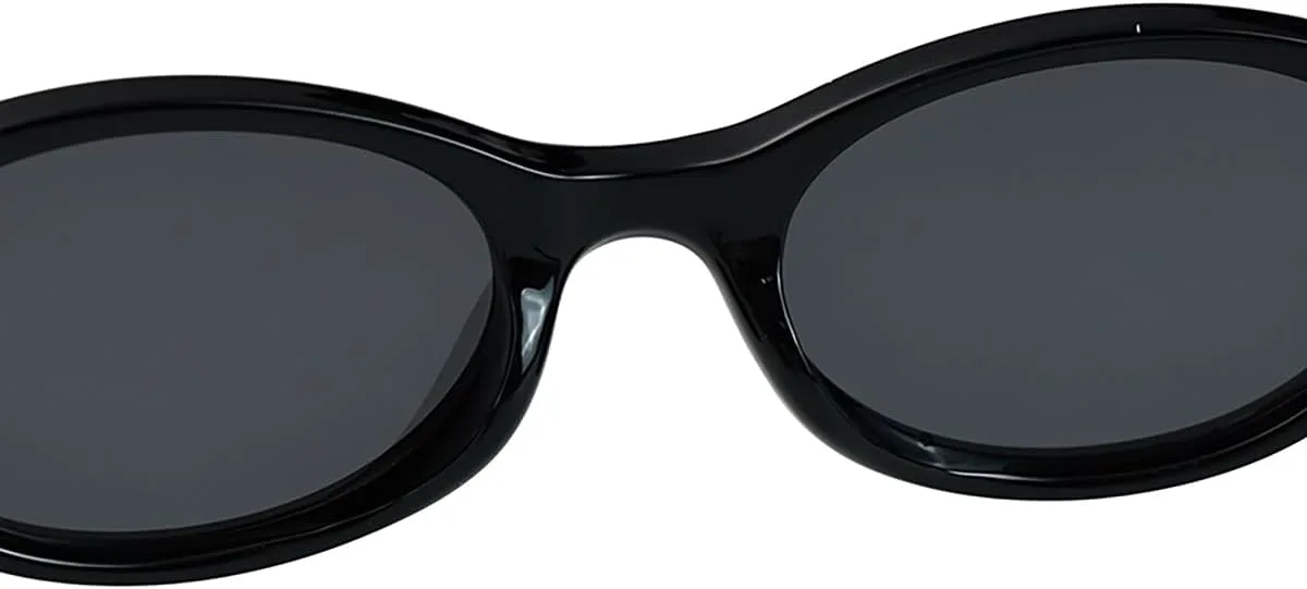 

Солнцезащитные очки в маленькой оправе в стиле ретро, ​​унисекс, поляризованные, защита от УФ-излучения Tr90, дужки из ацетата weiyuchen, Clear Black Brown