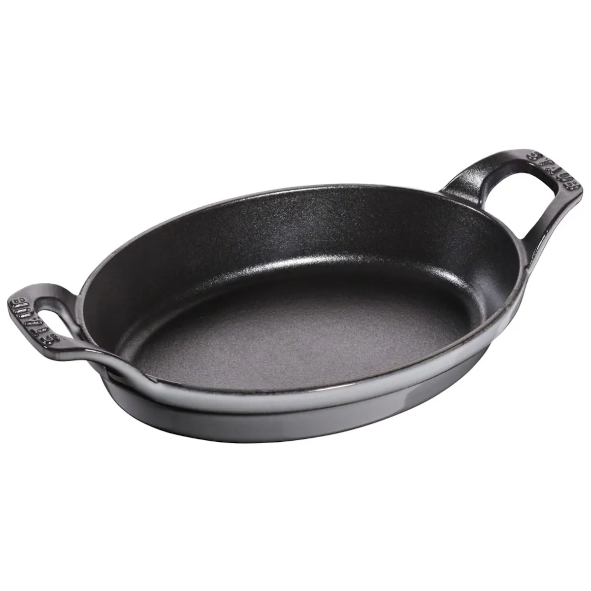 

Staub Овальная форма для выпечки, темно-серый