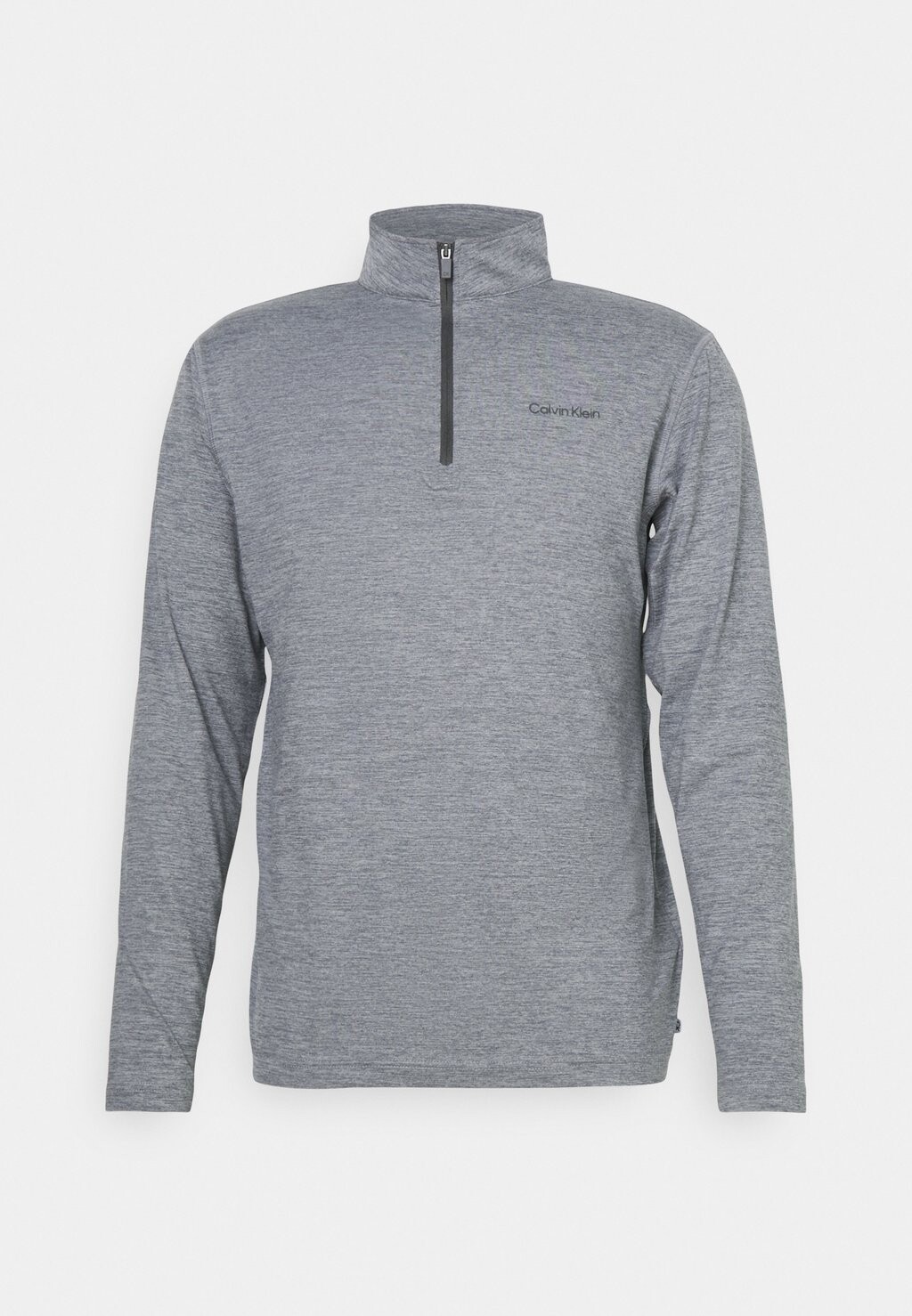 Футболка с длинными рукавами Newport Half Zip Calvin Klein, цвет silver marl — фото 4