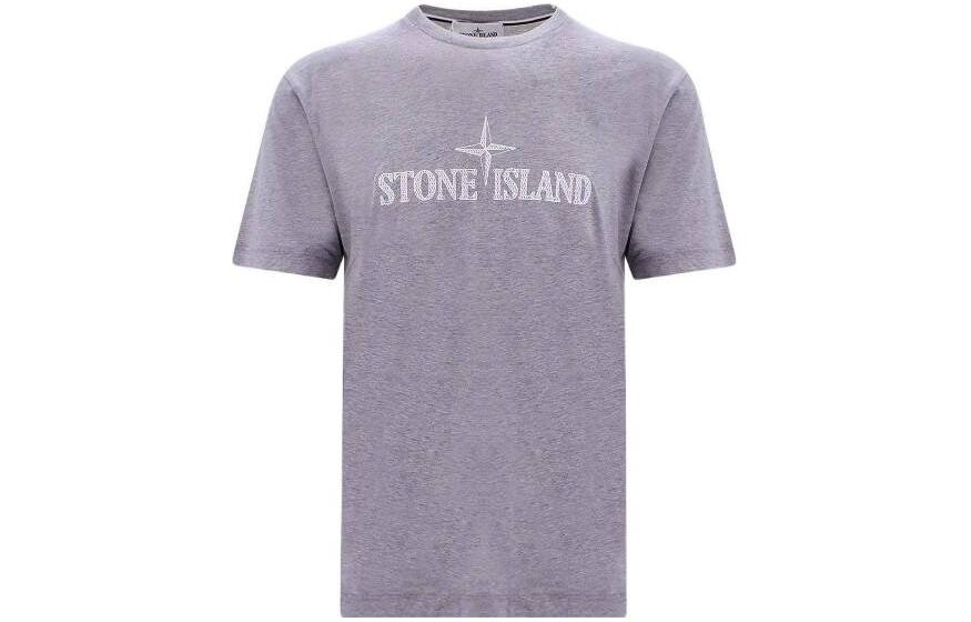 

Футболка мужская фиолетовая Stone Island, фиолетовый