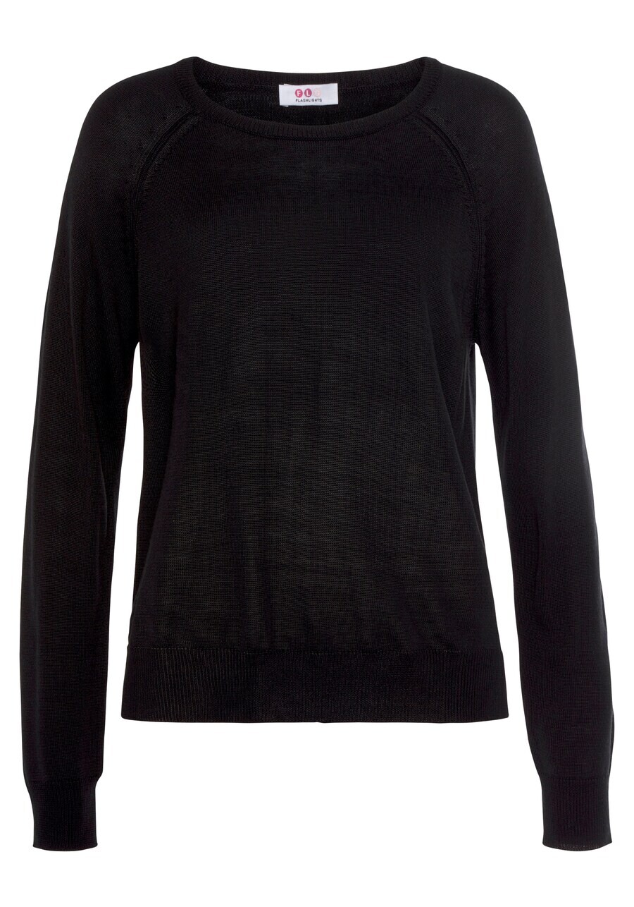 

Базовый свитер FLASHLIGHTS Sweater, черный
