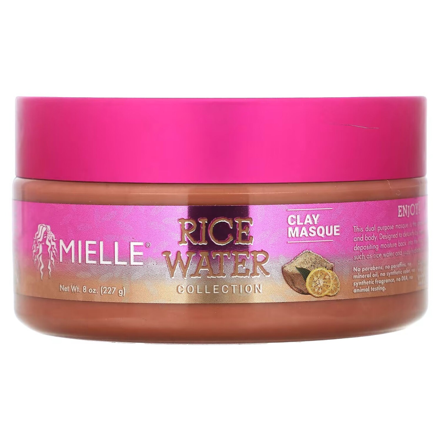 

Rice Water Collection, Глиняная маска, 8 унций (227 г) Mielle