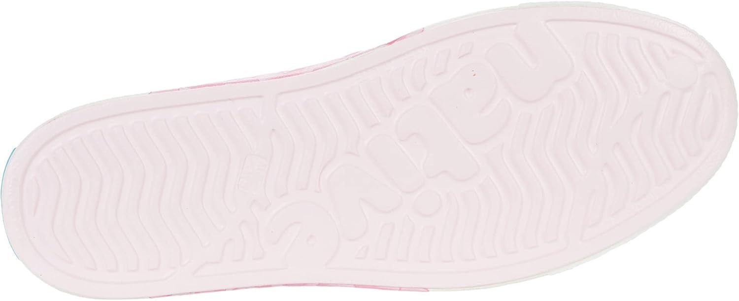 Унисекс-кроссовки Native Shoes Jefferson с принтом Sugarlite, белый/розовый — фото 3