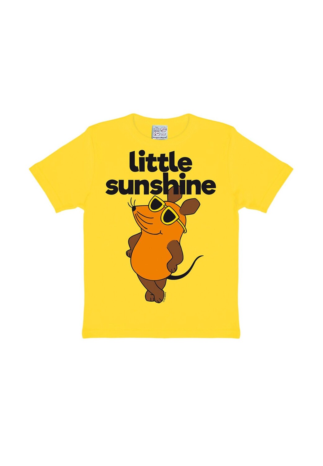 

Футболка Детская Мышка - Little Sunshine LOGOSHIRT, цвет Fresh Yellow