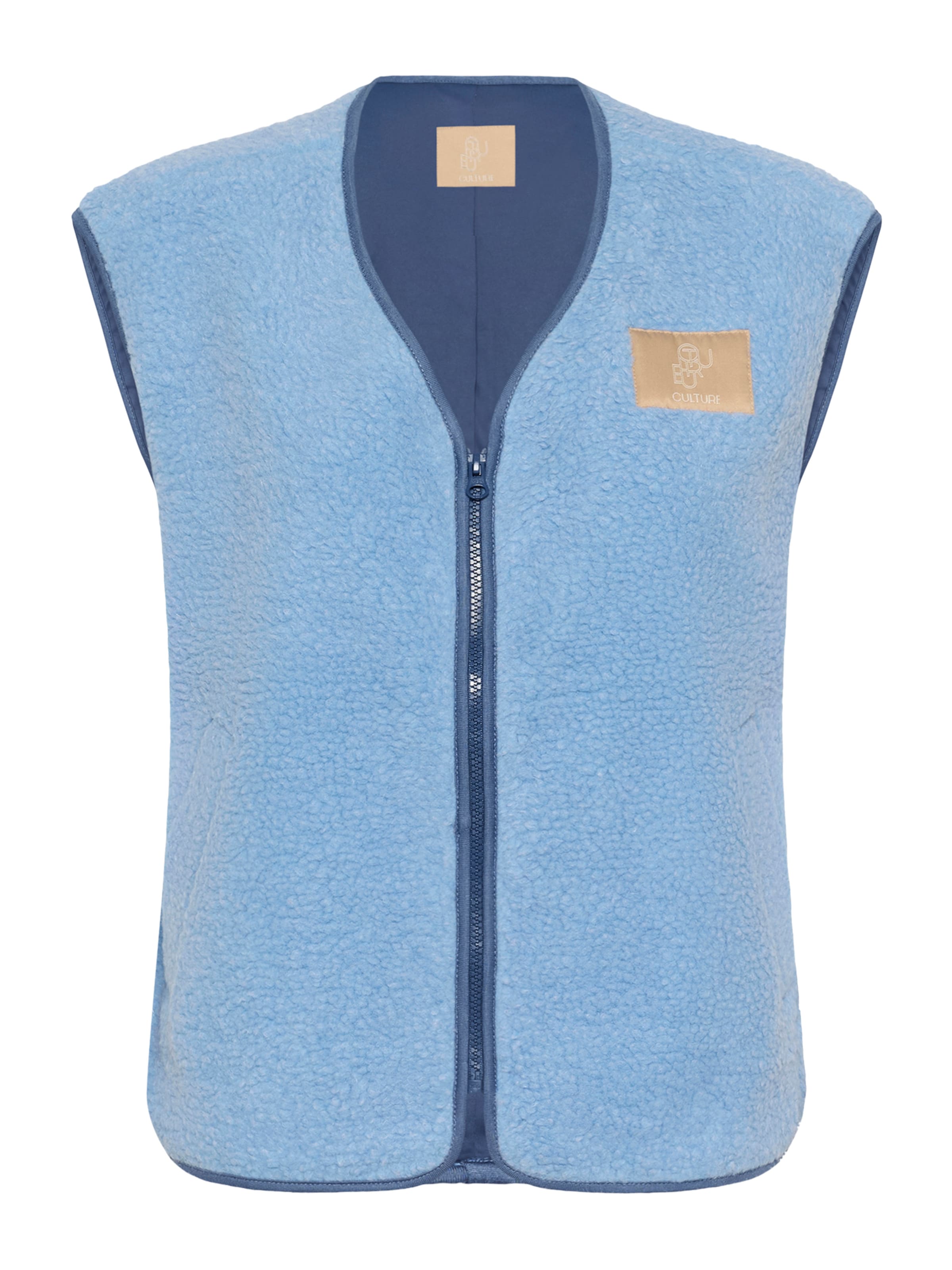 

CULTURE Жилет 'CUCatina' в цвете Royal Blue, Light Blue