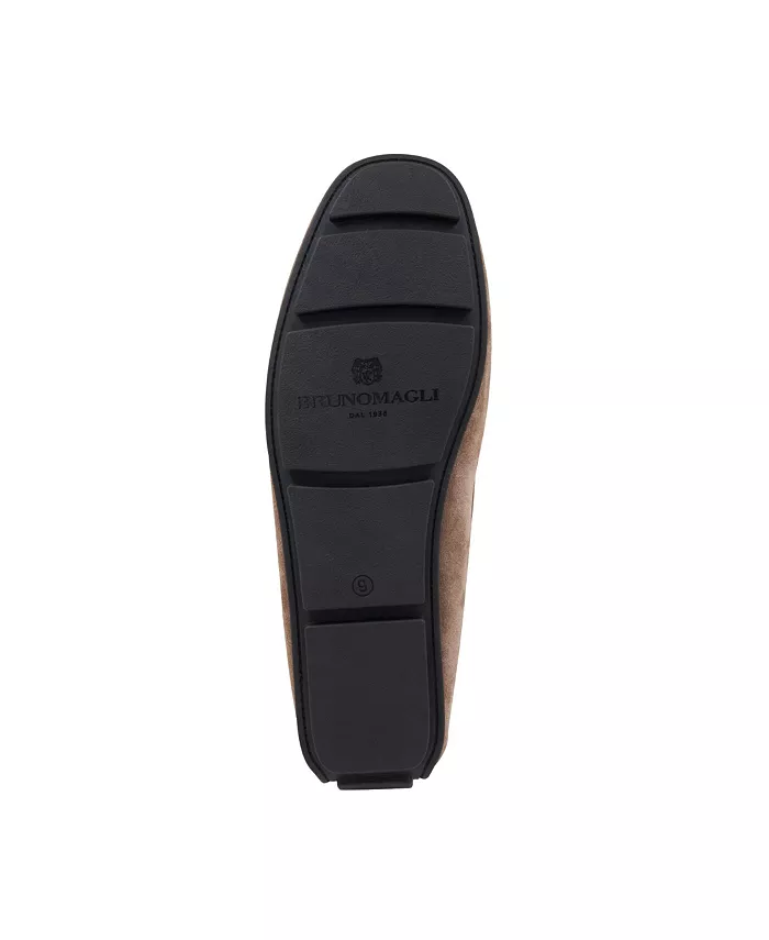 Мужские лоферы Taso Slip On Bruno Magli, коричневый/бежевый — фото 4