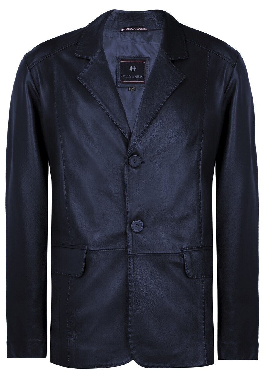 

Кожаная куртка Felix Hardy Between-Season Jacket, темно-синий