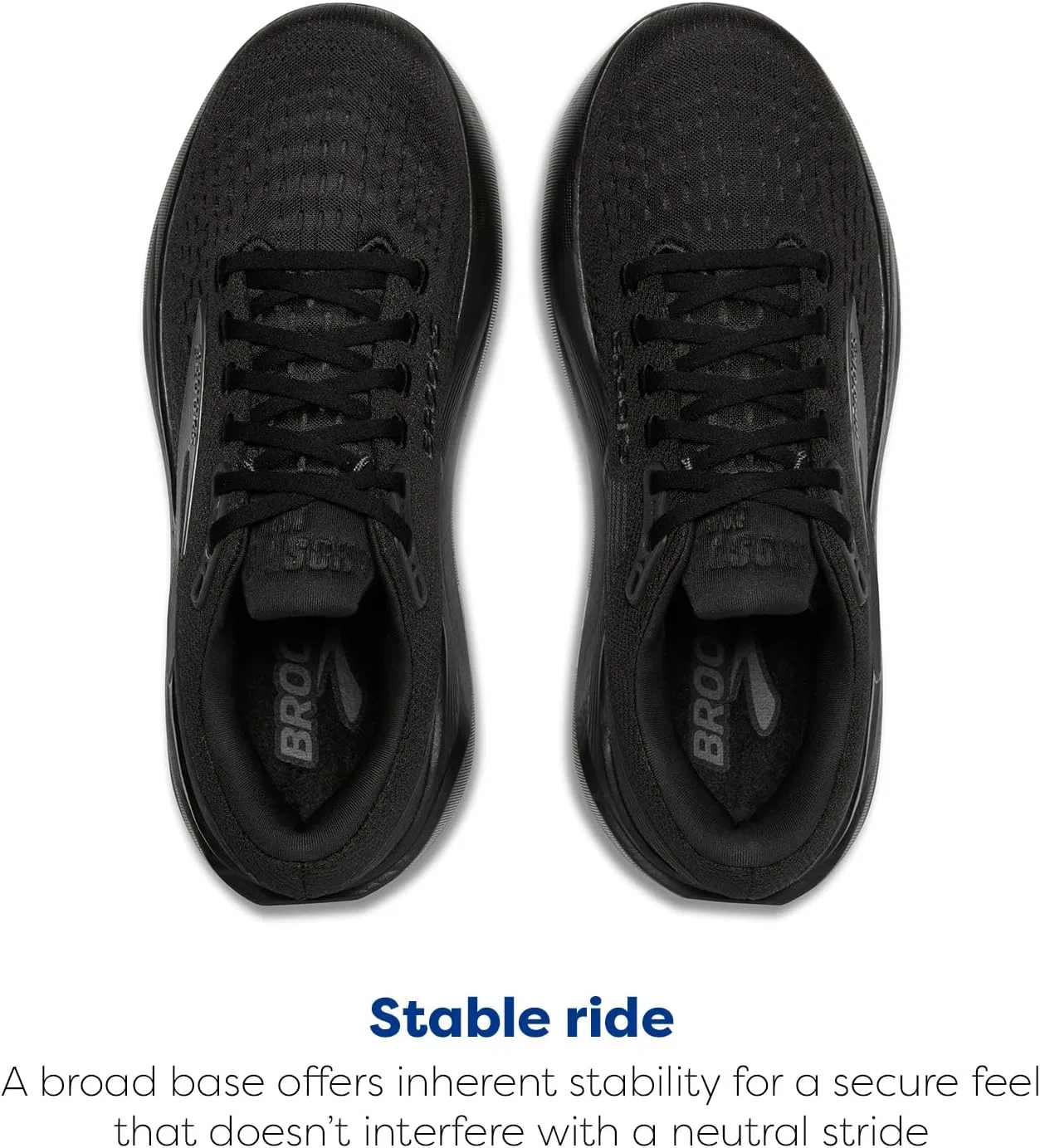 Мужские кроссовки Brooks Ghost Max 3, Black Ebony — фото 4