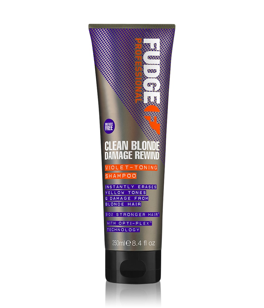 

Шампунь для волос FUDGE Clean Blonde Damage Rewind Violet-Toning Shampoo, 250 ml