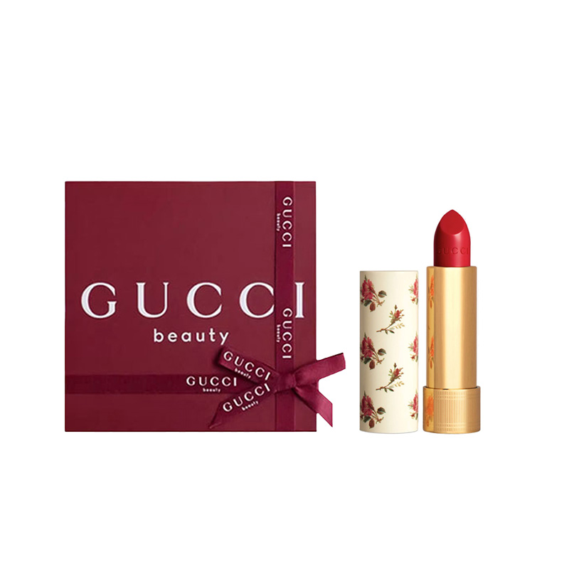 Limited Edition Blossom Delight Silky Moisture Box Lipsticks Eau De Parfum EDP 3.5g GUCCI, #505 — фото 2