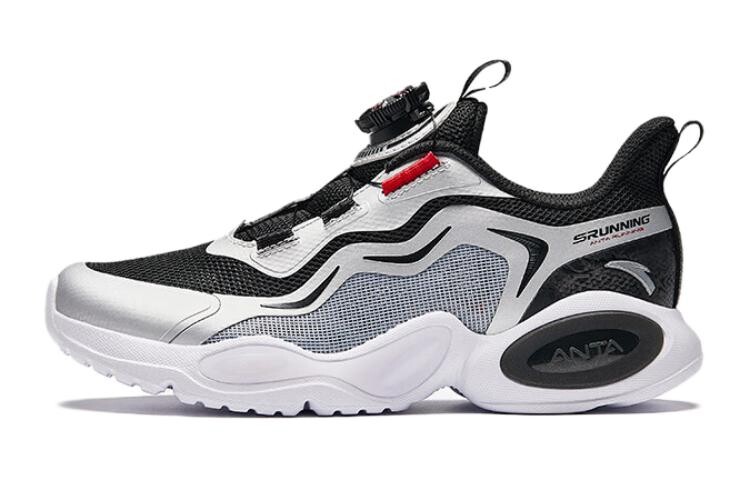 

Детские кроссовки GS Low-top Белые/Серебристые/Черные Anta Kids, белый/серебряный/черный