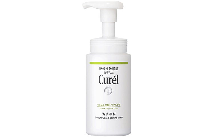 Очищающая пенка KERUN Clean Beauty для контроля жира с увлажнением 150 мл Curél — фото 3