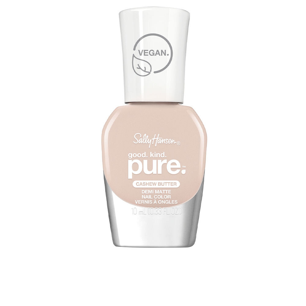 

Лак для ногтей Good.kind.pure vegan color demi mate Sally hansen, 10 мл, 030-cashew butter
