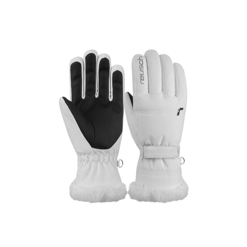 

Лыжные перчатки Reusch, цвет white/white/white