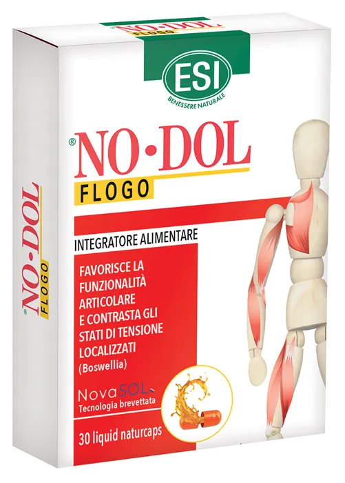 

Esi No Dol Flogo 30 Naturcaps Liquid улучшает работу суставов