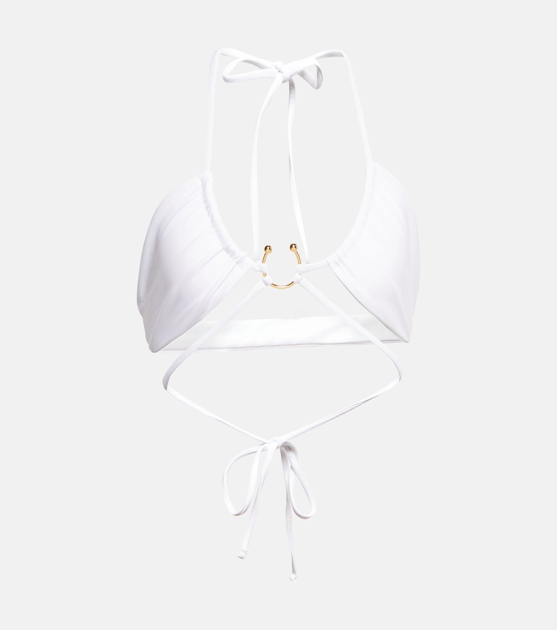 

Верх бикини Zuri Jade Swim, белый