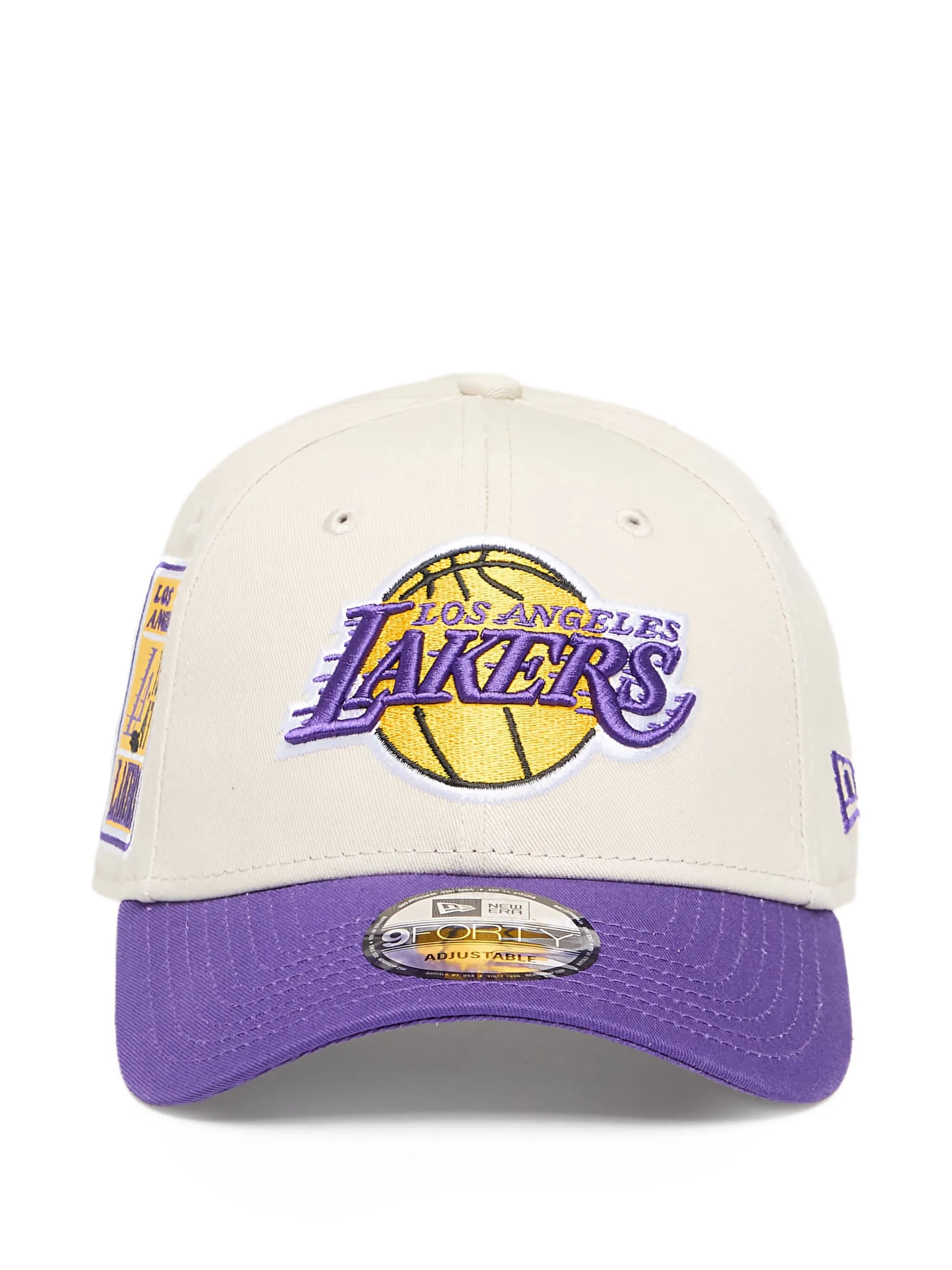 

Бейсболка LA Lakers с вышивкой New Era Cap, белый