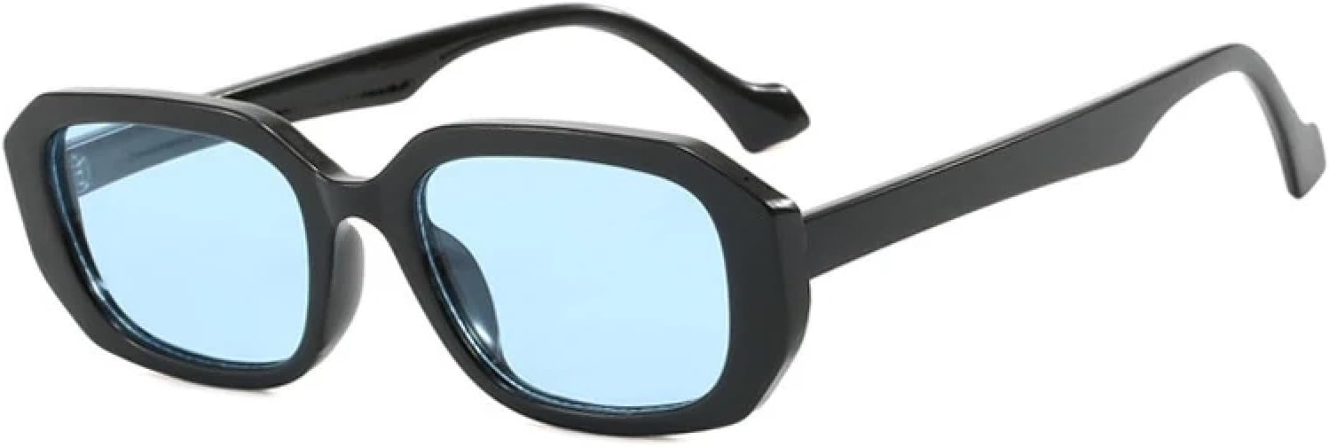 

Солнцезащитные очки с защитой от УФ-излучения UV400 | Женские (маленькие), прозрачные градиентные, мужские (синие) для занятий спортом на открытом воздухе и вождения DSVIGF, Black Blue