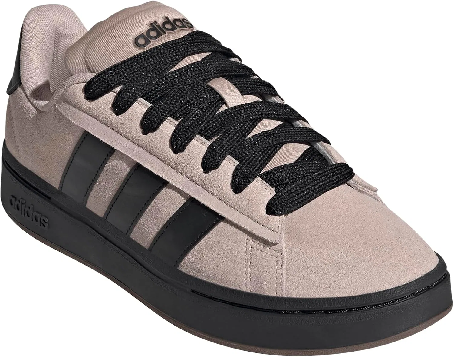 Кроссовки мужские adidas Grand Court Alpha, Wonder Taupe/Black/Gum — фото 2