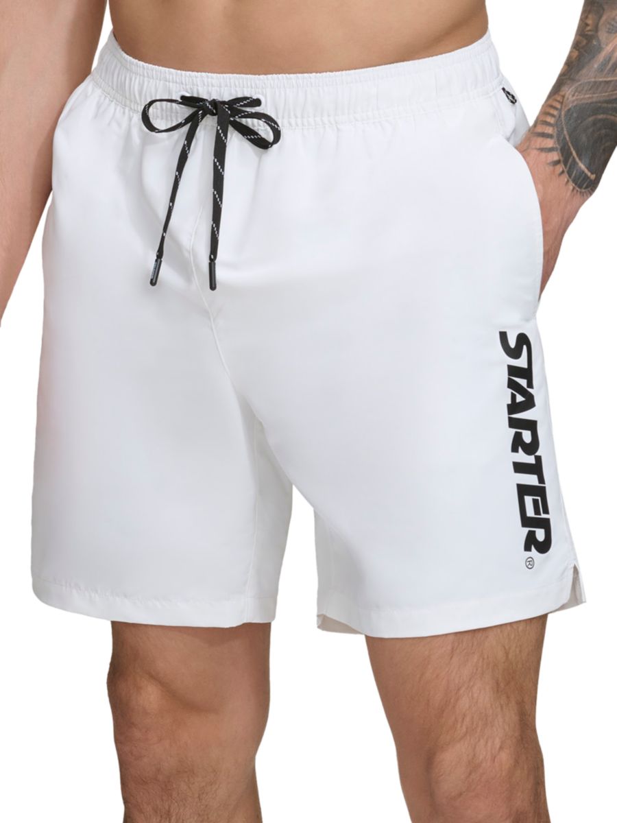 

Шорты Starter Core Volley Flat Front Starter, белый