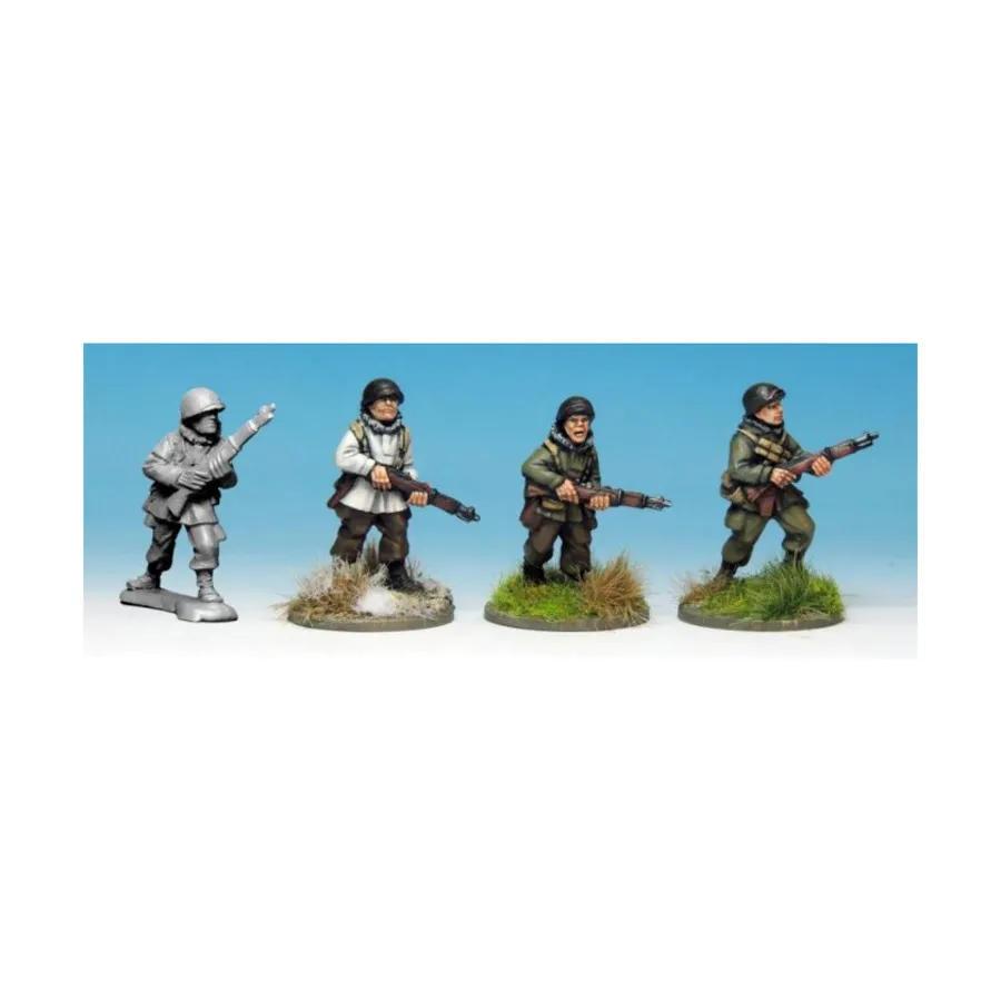 

F.S.S.F в парке с винтовками, WWII Miniatures (Artizan Designs) (28mm)