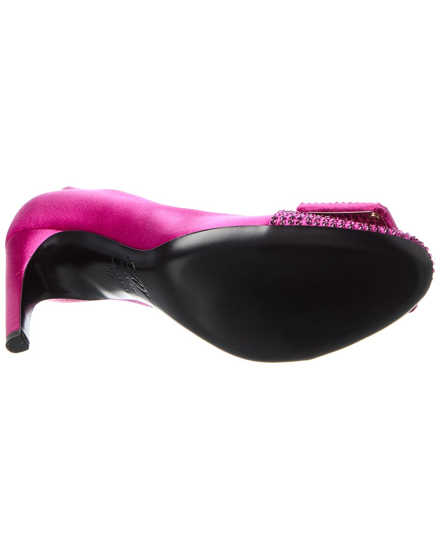 Туфли-лодочки Roger Vivier из сатина, розовый — фото 4