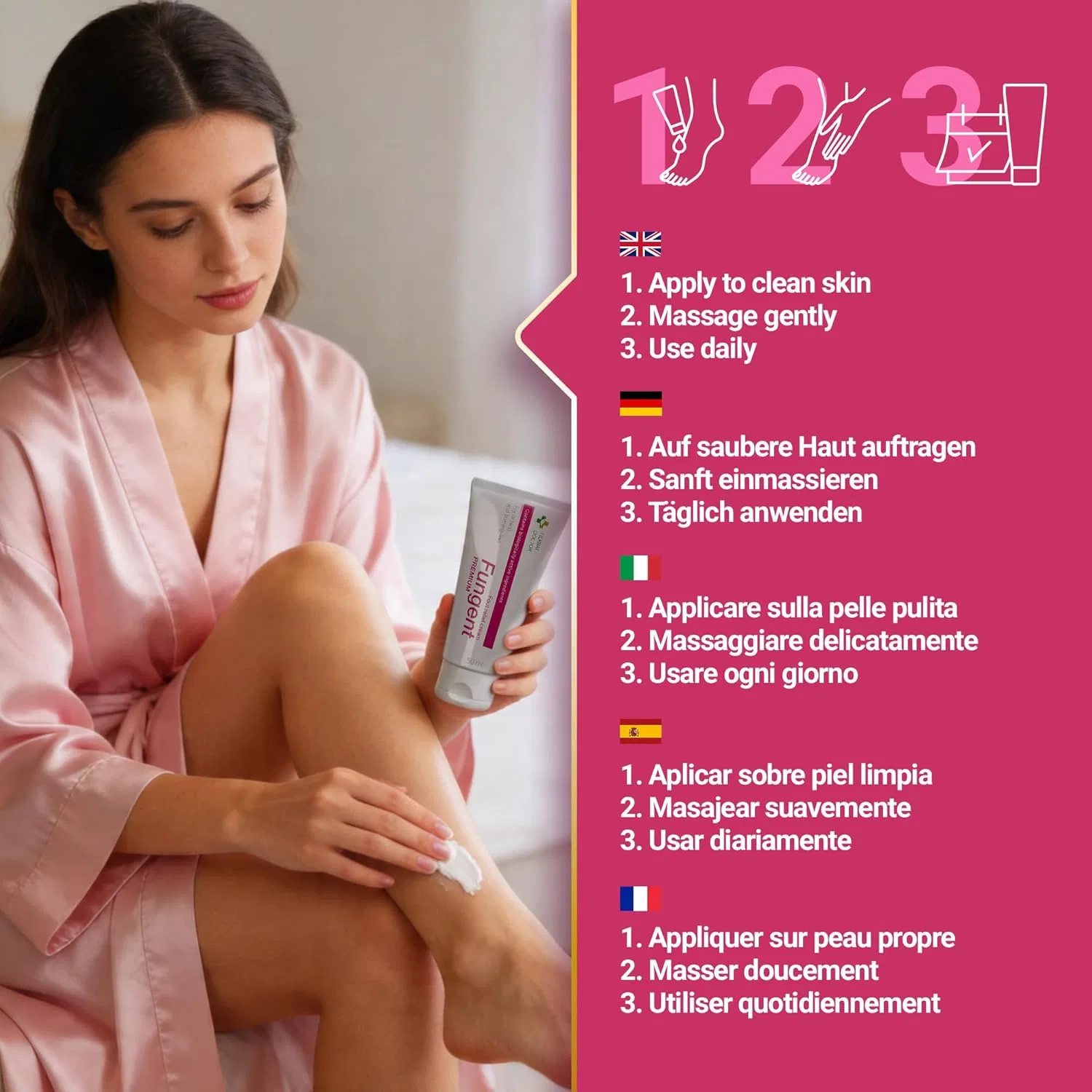Крем для ног Fungent Premium, 50 мл Generic — фото 4