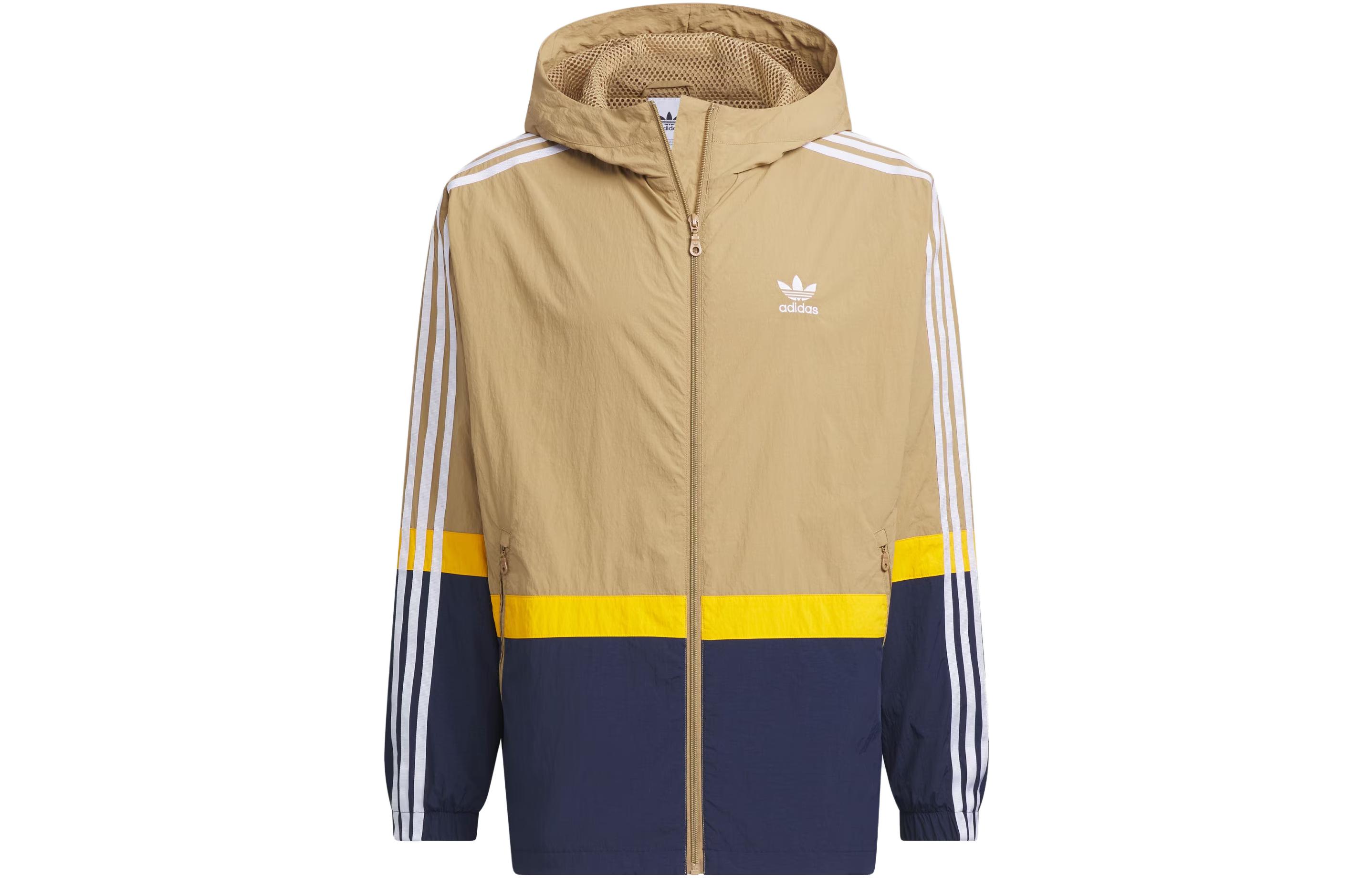 Adidas Originals Куртка мужская картонно-желтая, Yellow Cardboard — фото 3