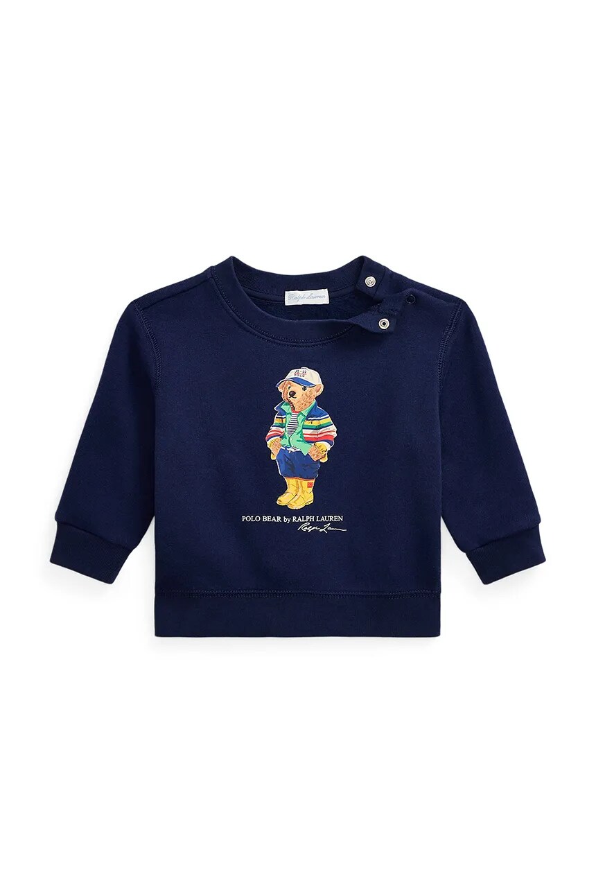 

Детская толстовка Polo Ralph Lauren, темно-синий