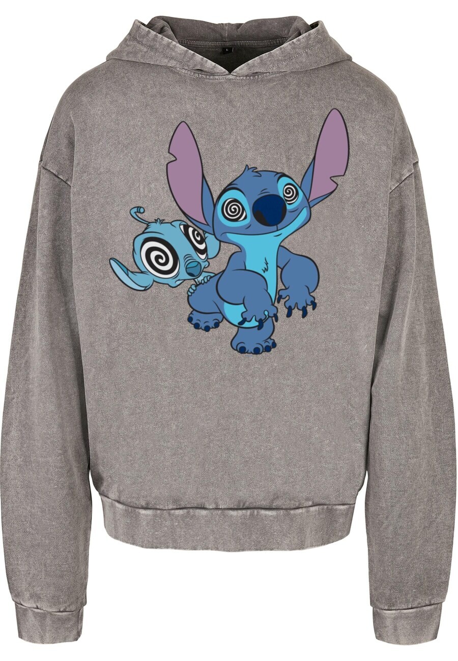 

Толстовка с капюшоном ABSOLUTE CULT Sweatshirt Lilo And Stitch - Hypnotized, серый деним