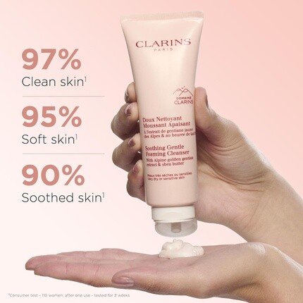 Пенка для умывания Clarins — Успокаивающая, 125 мл — фото 2
